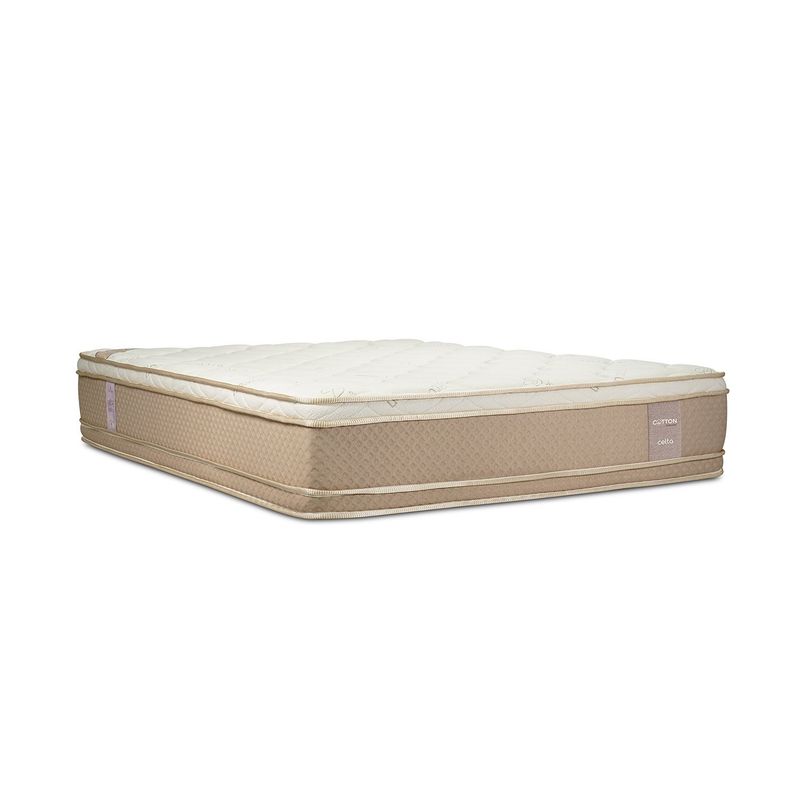 CELTA - Colchón Cotton Organic 2 plazas x 1.90mt Celta