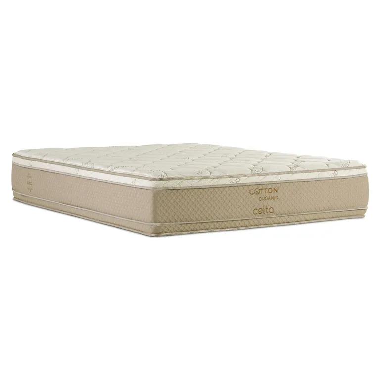 CELTA Colchón Cotton Organic 2 plazas x 2.00mt