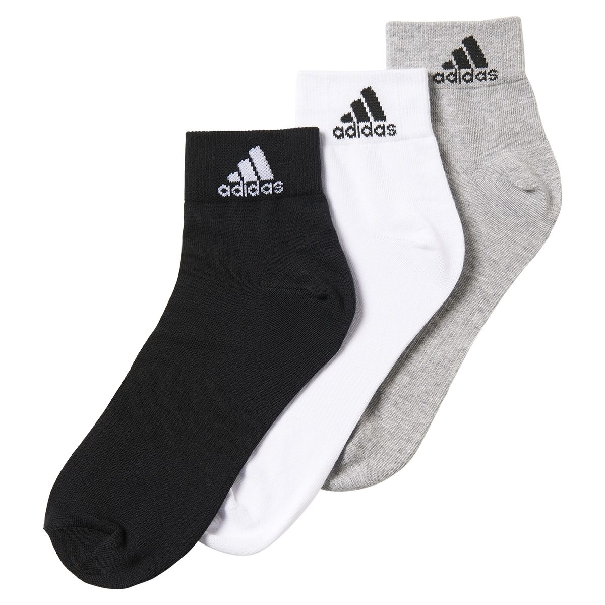 ADIDAS - Adidas Pack De 3 Calcetines Cortos Deportivos Hombre