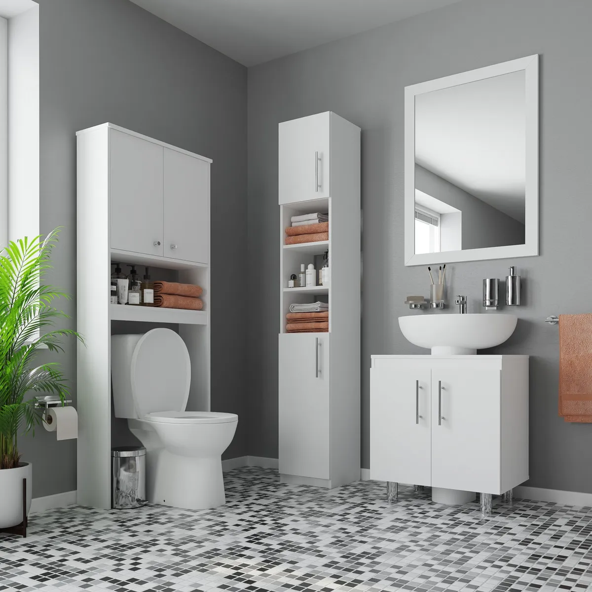CIC - Mueble De Baño Blanco Cic