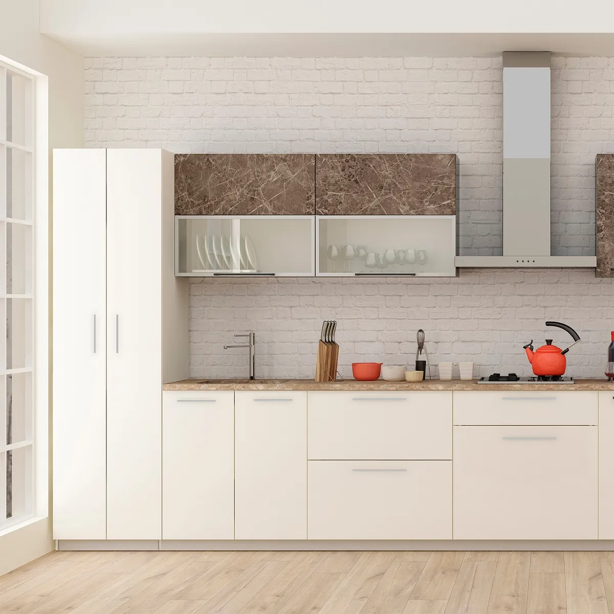 CIC - Mueble De Cocina Despensero 2 Puertas Cic
