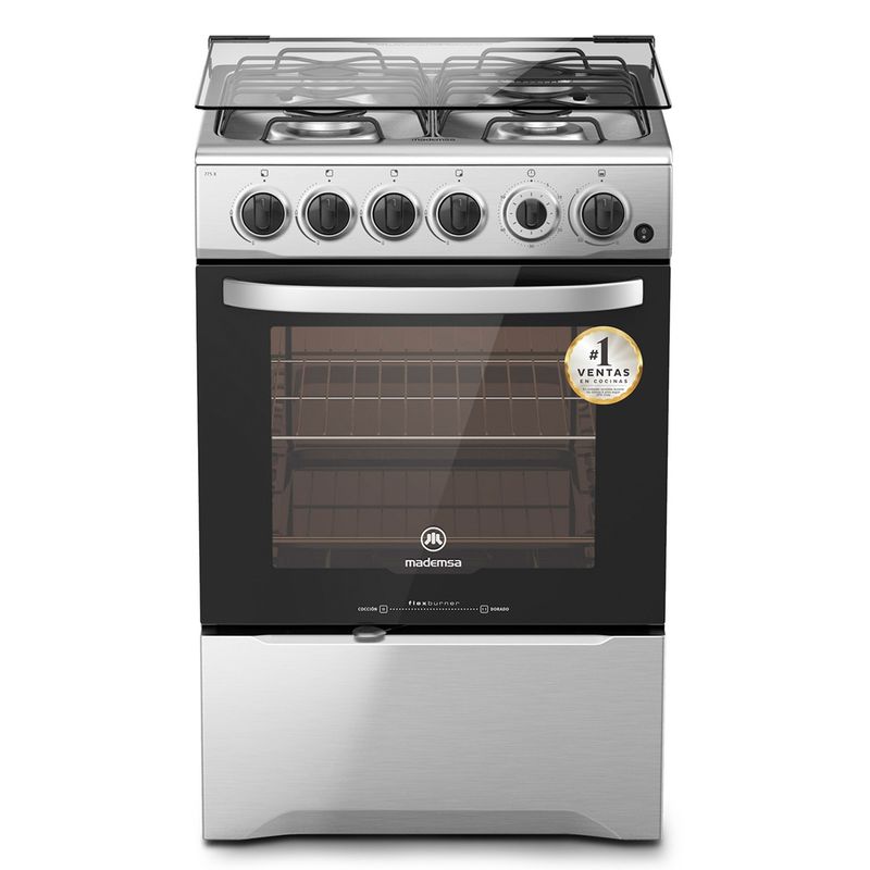 MADEMSA - Cocina Gas Mademsa 4 Quemadores 775 X