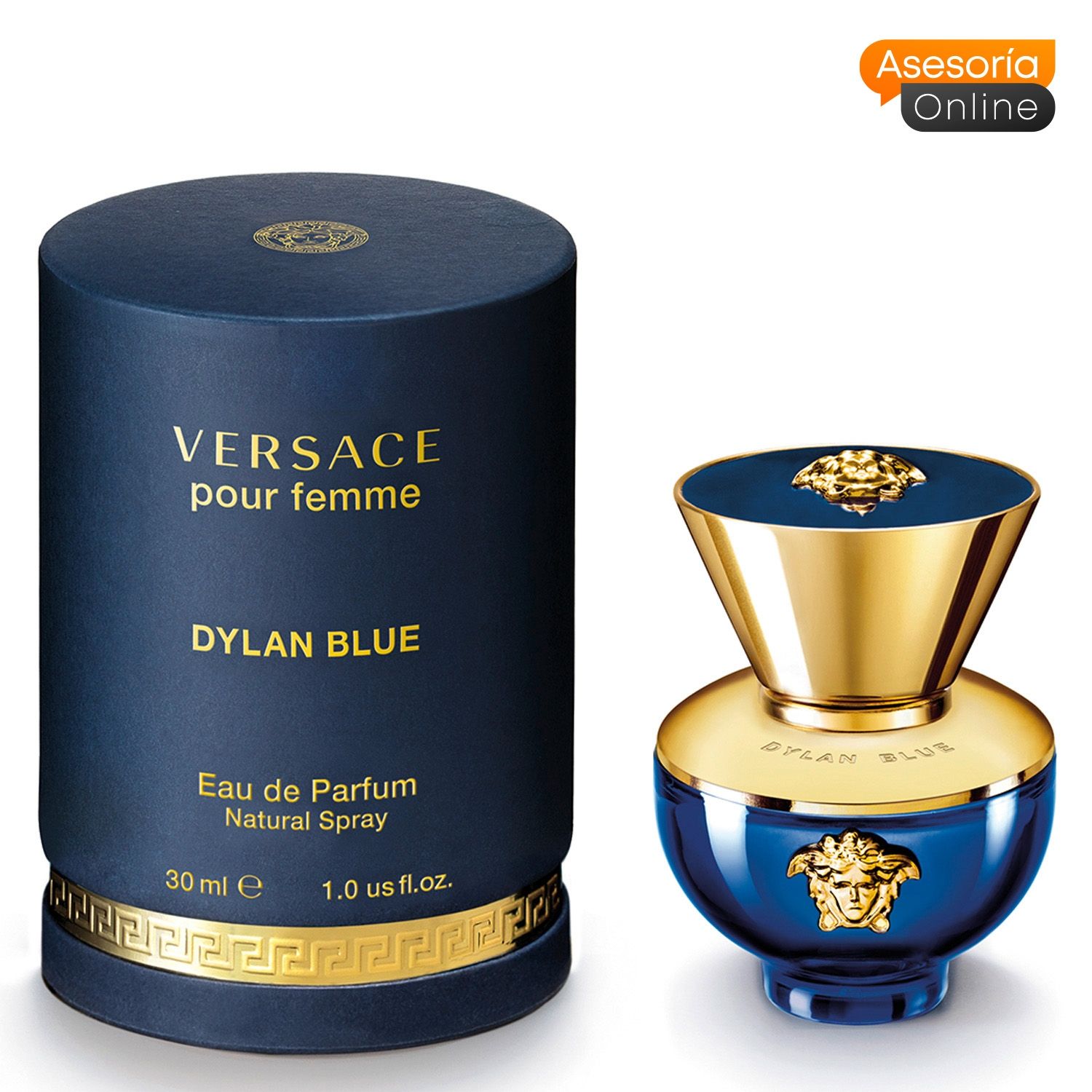 香水(女性用) VERSACE pour femme Eau de Parfum 30ml VERSACE Perfume Mujer Dylan Blue Femme EDP 30Ml Versace