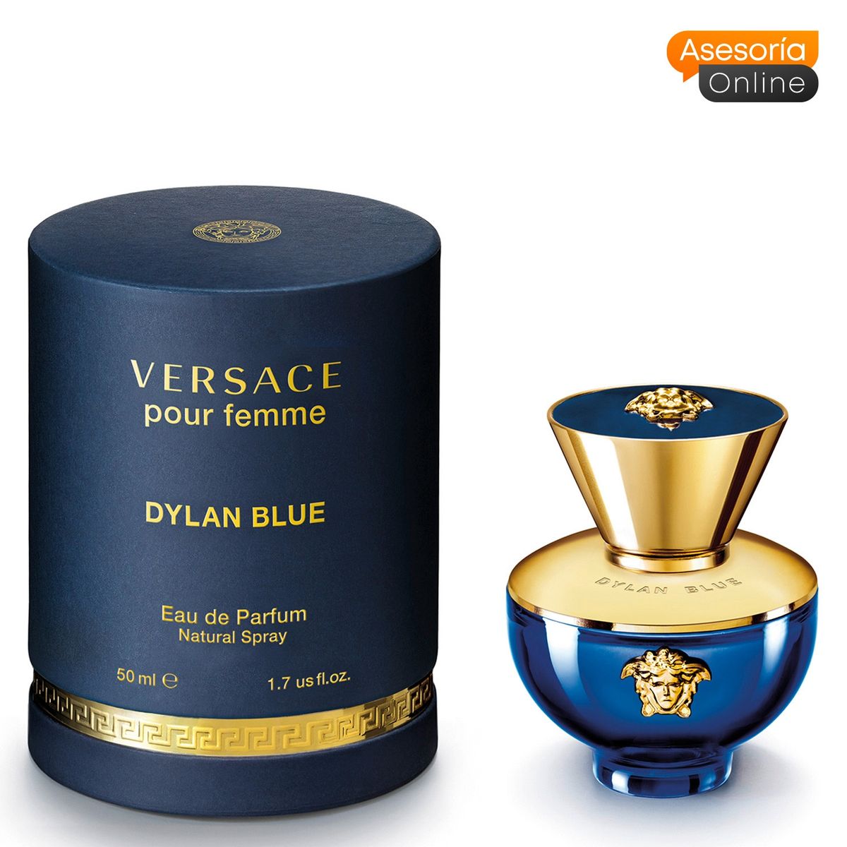 VERSACE - Perfume Mujer Dylan Blue Femme Edp 50Ml Versace