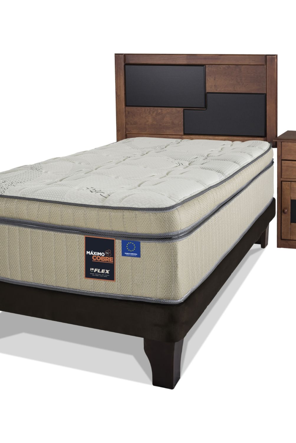 FLEX - Cama Europea Maximo Cob 1.5 Plazas Flex