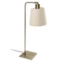 Lámpara Velador Ele Bronce