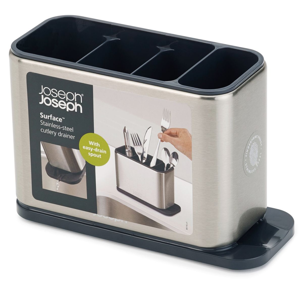 JOSEPH - Organizador Cubiertos Acero Joseph