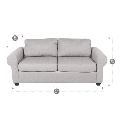 Imagen 2 del producto Sofá Cama 2 Cuerpos Tela Louise