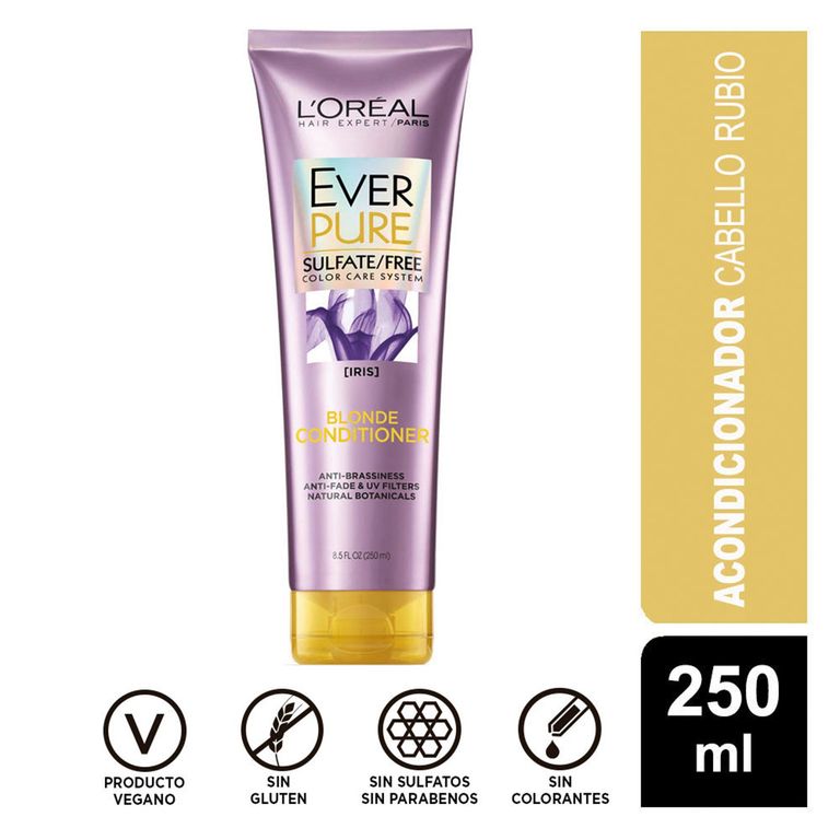 Acondicionador de L'Oreal Everpure Blonde 250ml