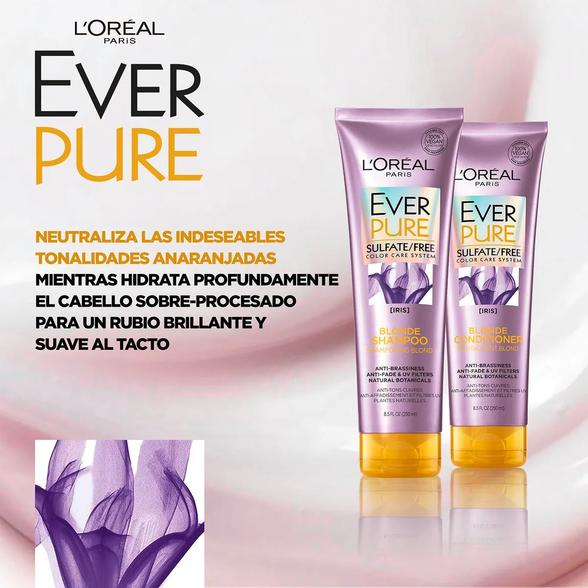 HAIR EXPERTISE - Acondicionador Everpure Blonde 250 Ml Hair Expertise