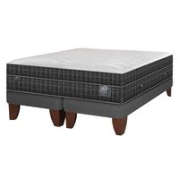 Cama Europea Lux 2 Plazas X 2.00Mt Base Dividida