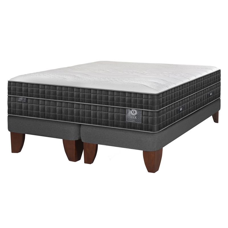 CIC - Cama Europea Lux King X 2.00Mt Base Dividida Cic