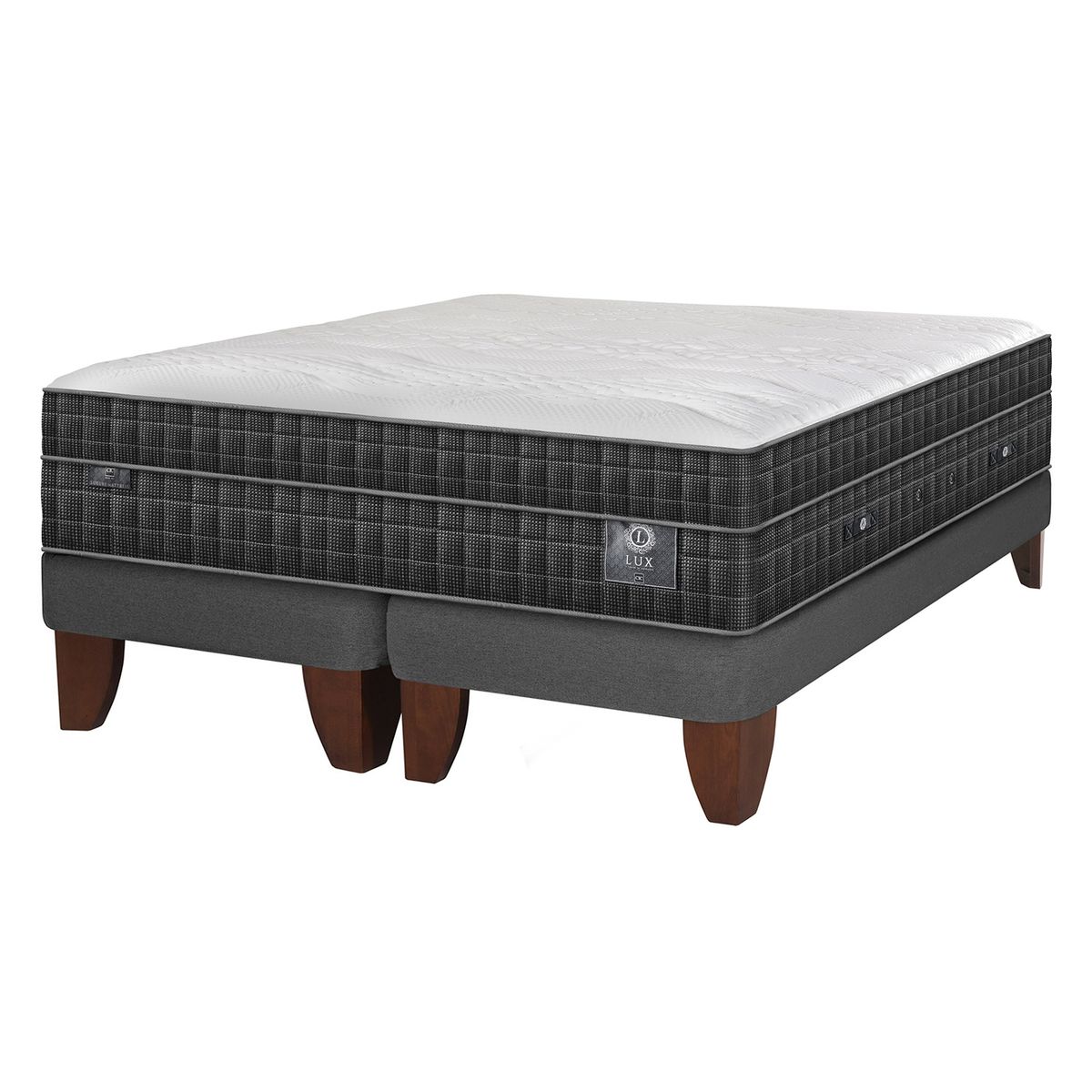 CIC - Cama Europea Lux Super King X 2.00Mt Base Dividida Cic