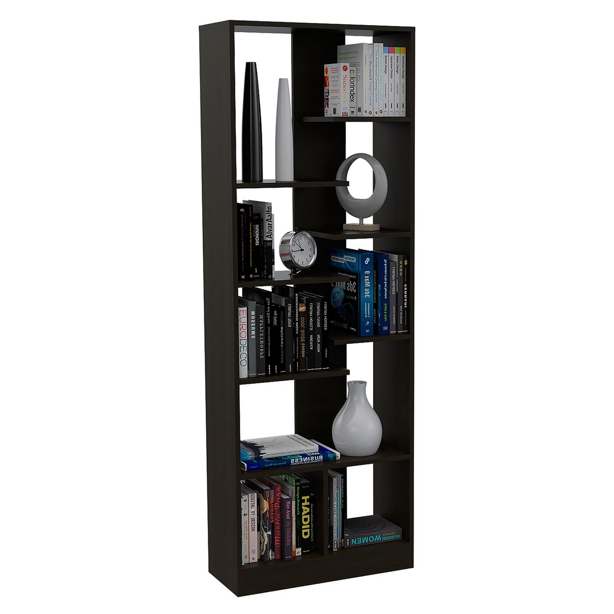 TUHOME - Biblioteca Office 6 Wengue Tuhome