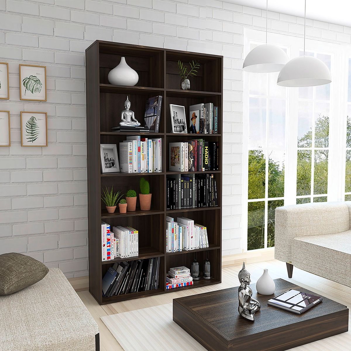 TUHOME - Biblioteca Office 7 Habano Tuhome