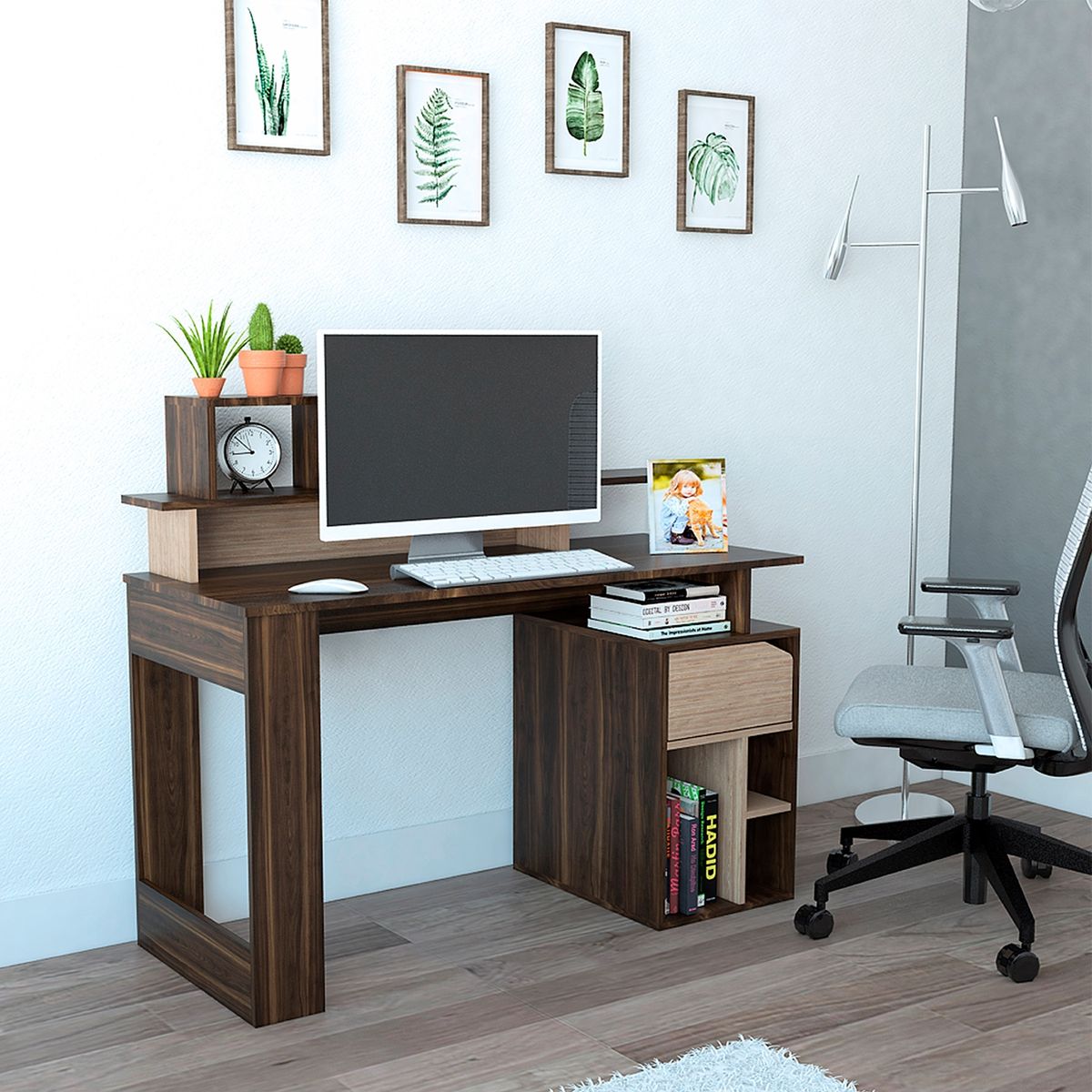 TUHOME - Escritorio Office 9 Habano+Miel Tuhome