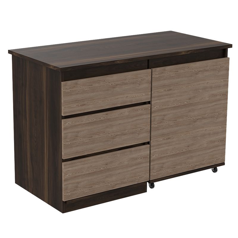 TUHOME - Escritorio Office 10 Habano Miel Wengue Tuhome