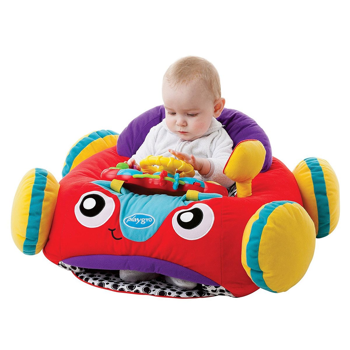 PLAYGRO - Auto Musica y Luces Rojo Playgro