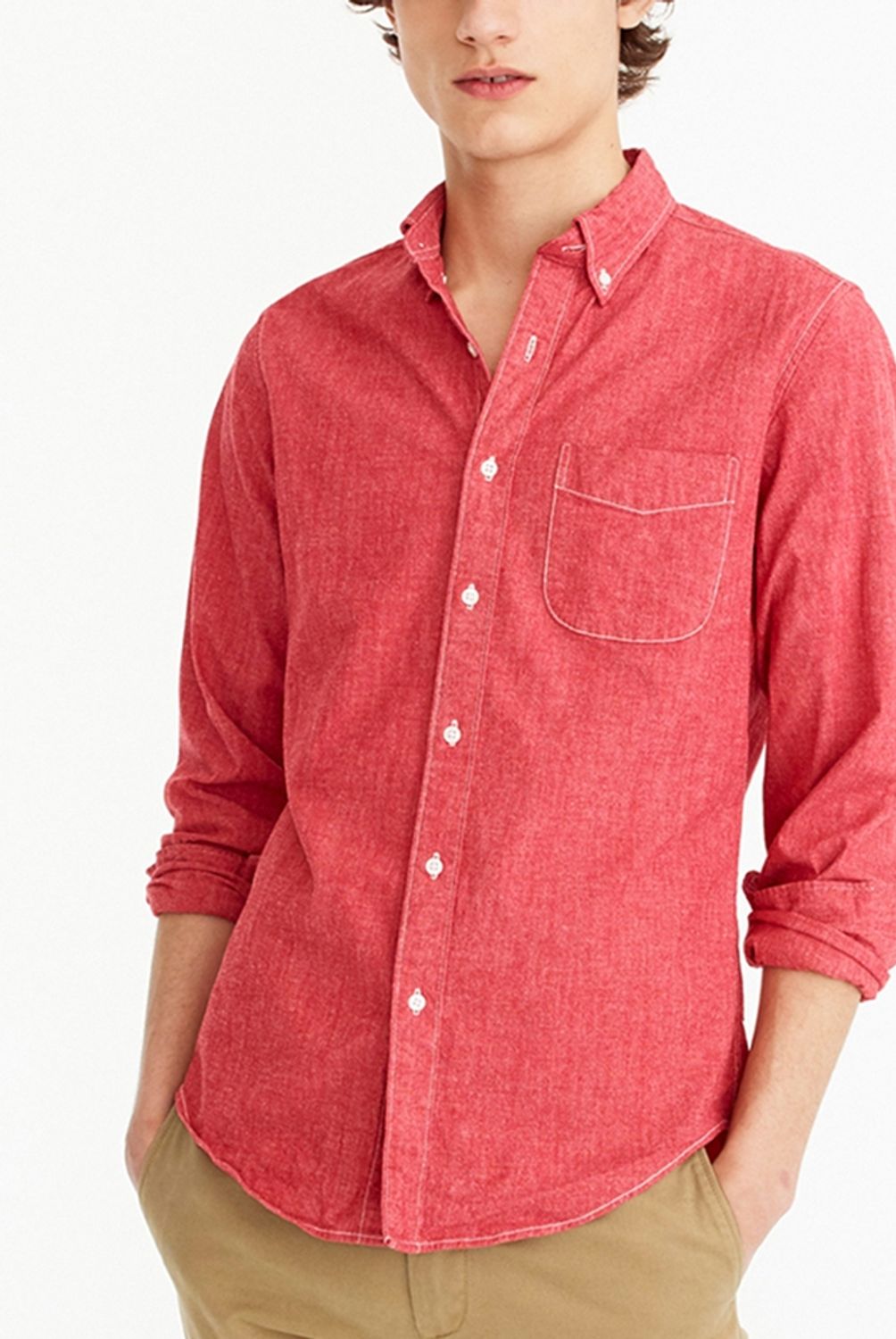 JCREW - Camisa Manga Larga Hombre