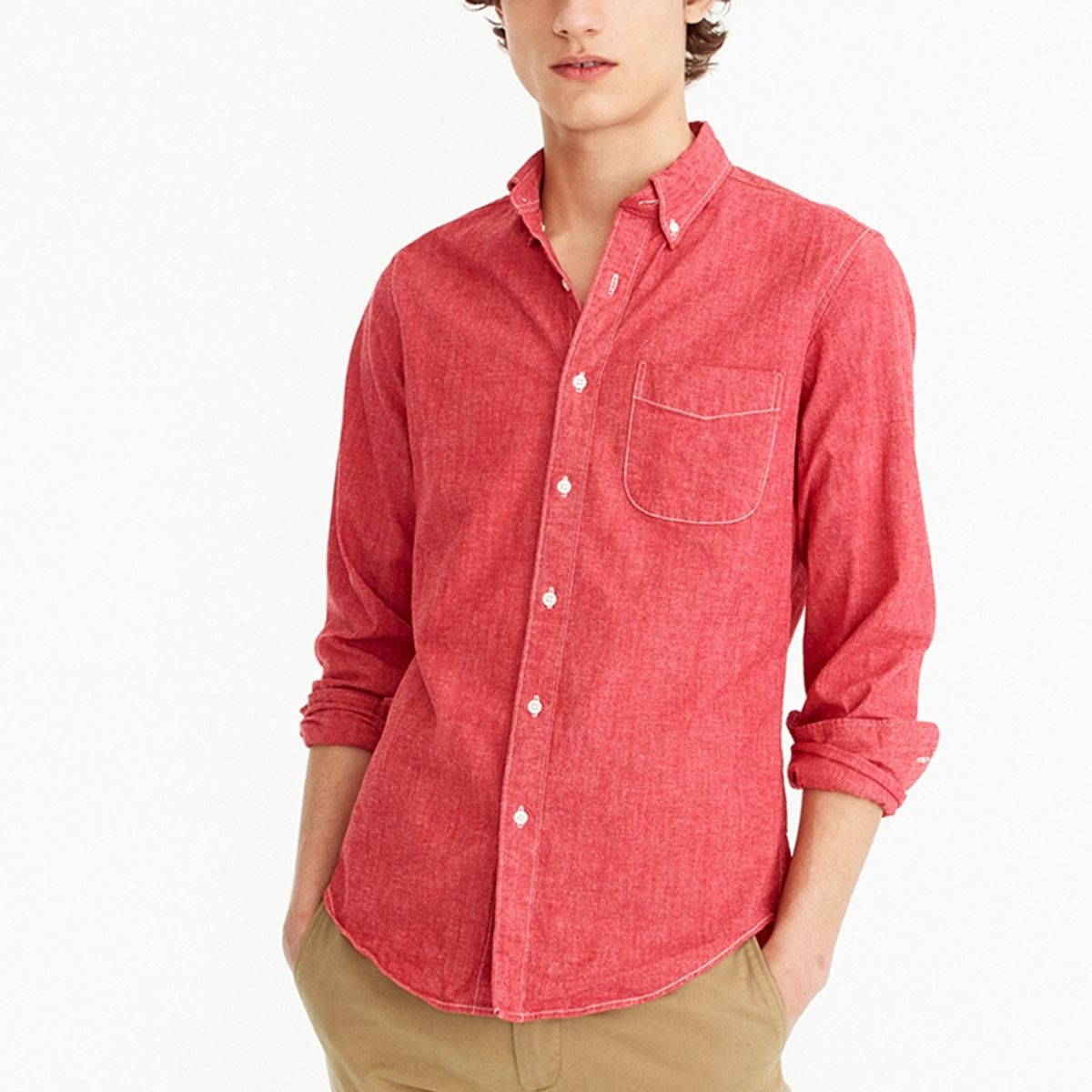JCREW - Camisa Manga Larga Hombre