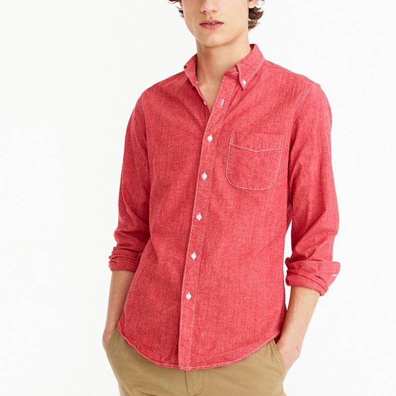 JCREW - Camisa Manga Larga Hombre