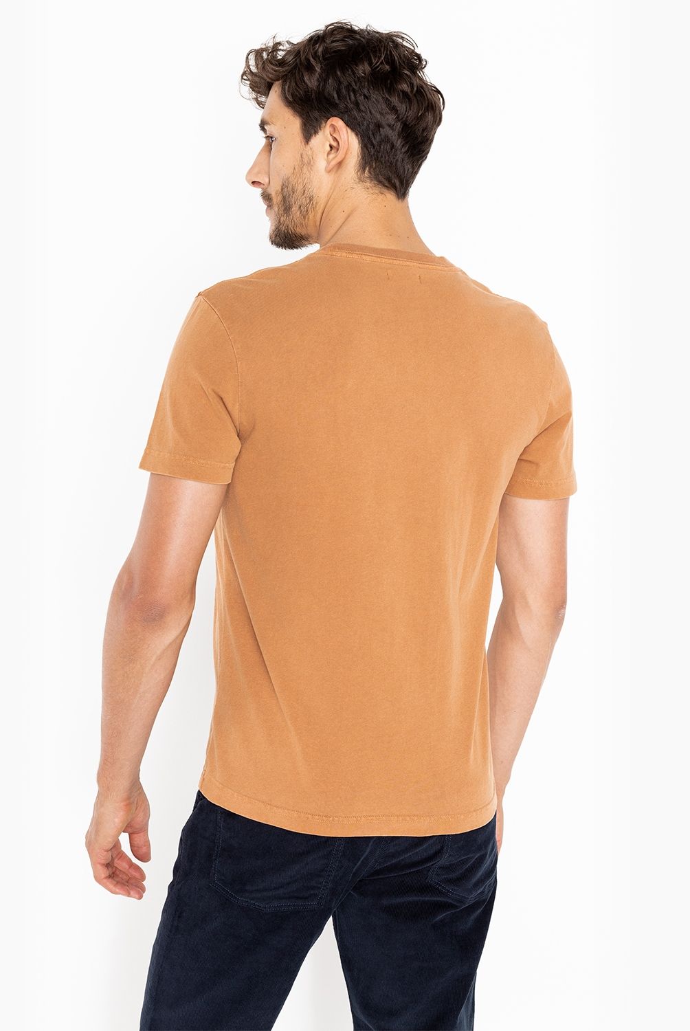 JCREW - Jcrew Polera Manga Corta Algodón Casual