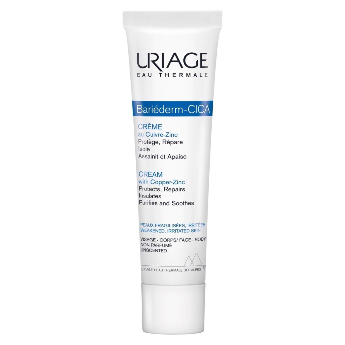 URIAGE - Bariéderm-CICA Crema Reparadora con Cobre y Zinc 100ml de Uriage