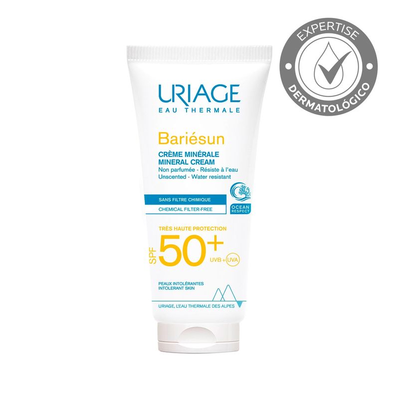 URIAGE - Protector Solar Bariésun Crema Mineral FPS 50+ 100 ml de Uriage