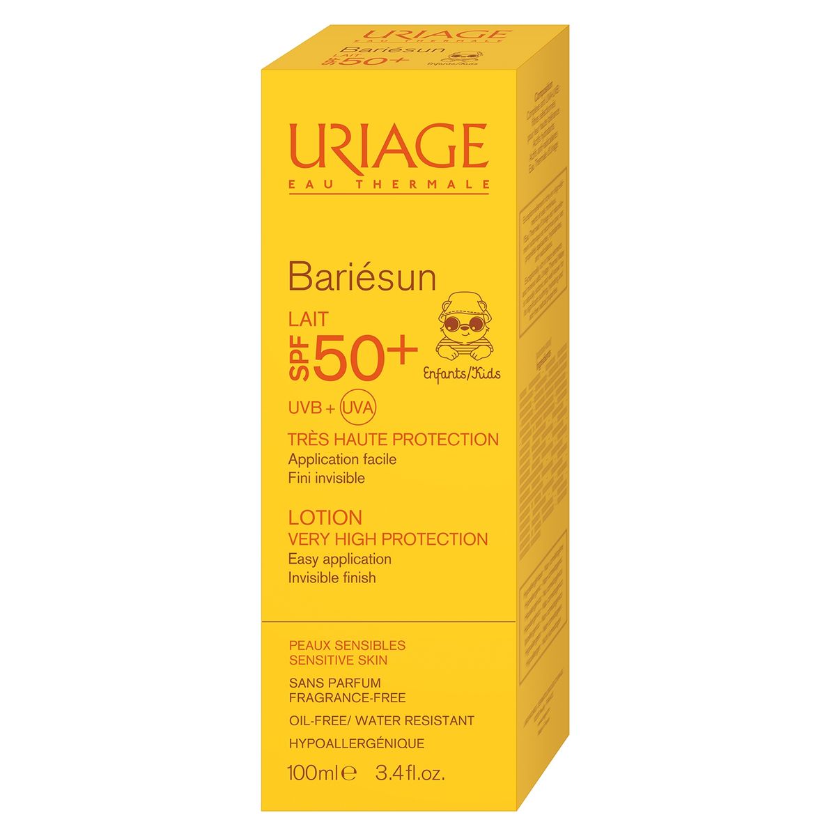 URIAGE - Bloqueador Solar Bariesun Leche Cuerpo Niños SPF50+