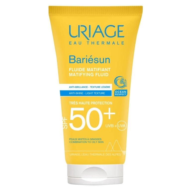 Protector Solar Facial Bariésun Fluido Matificante FPS 50+ 50 ml de