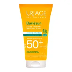 URIAGE - Protector Solar Facial Bariésun Fluido Matificante FPS 50+ 50 ml de
