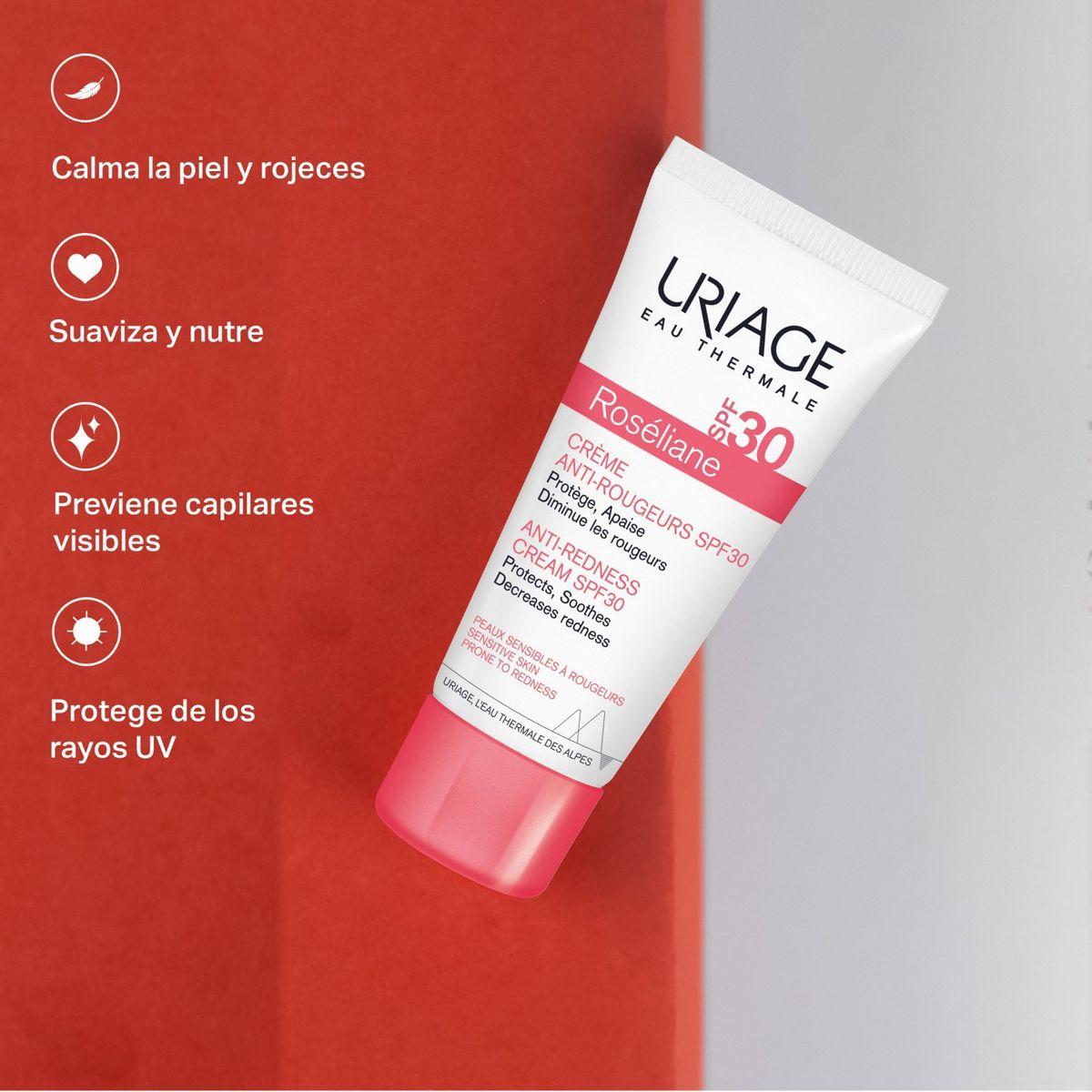URIAGE - Roséliane Crema Anti-rojeces SPF30 40ml de Uriage