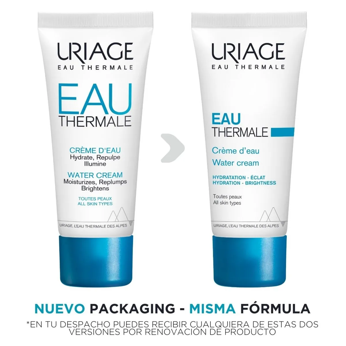 URIAGE - Eau Thermale Crema de Agua 40ml de Uriage