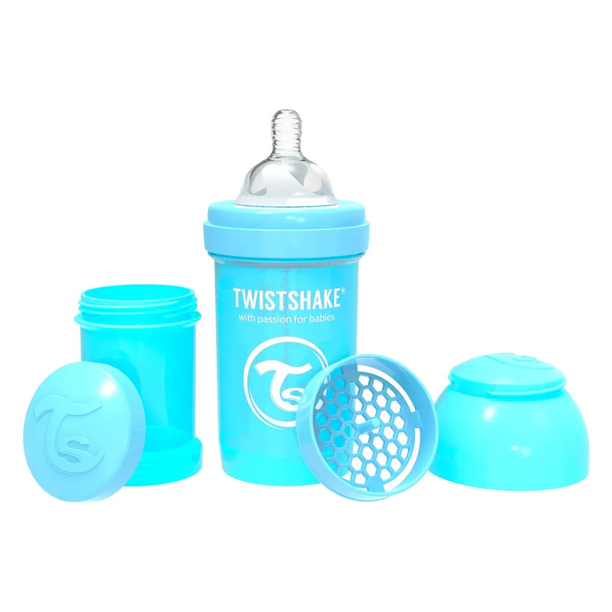 TWISTSHAKE - Mamadera Anti-Colico 180 ml Twistshake
