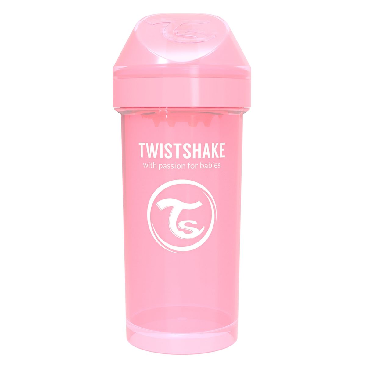TWISTSHAKE - Vaso Kid Cup 360 Ml 12+M Rosado Twistshake