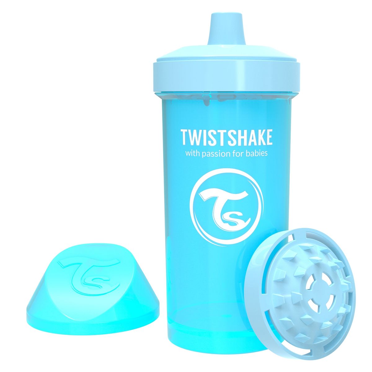 TWISTSHAKE - Vaso Kid Cup 360 Ml 12+M Azul Twistshake
