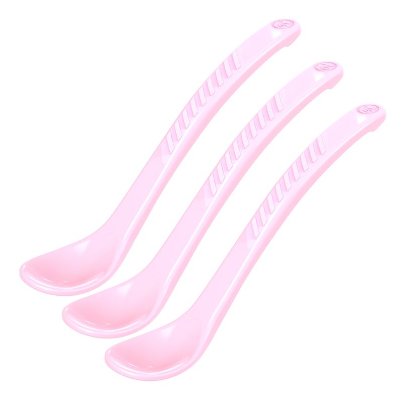 TWISTSHAKE - Cuchara De Alimentación 4+M 3 Uns Rosado Twistshake