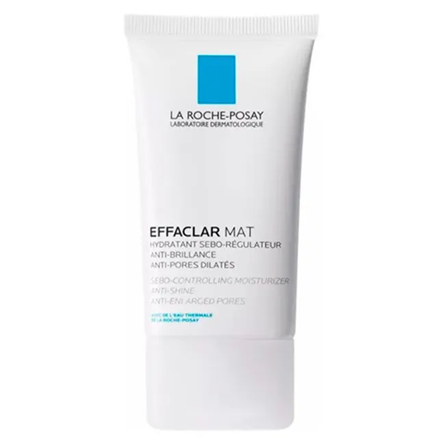 LA ROCHE POSAY - Crema Facial Tratamiento Acné Grasa Effaclar Mat 40 Ml La Roche Posay