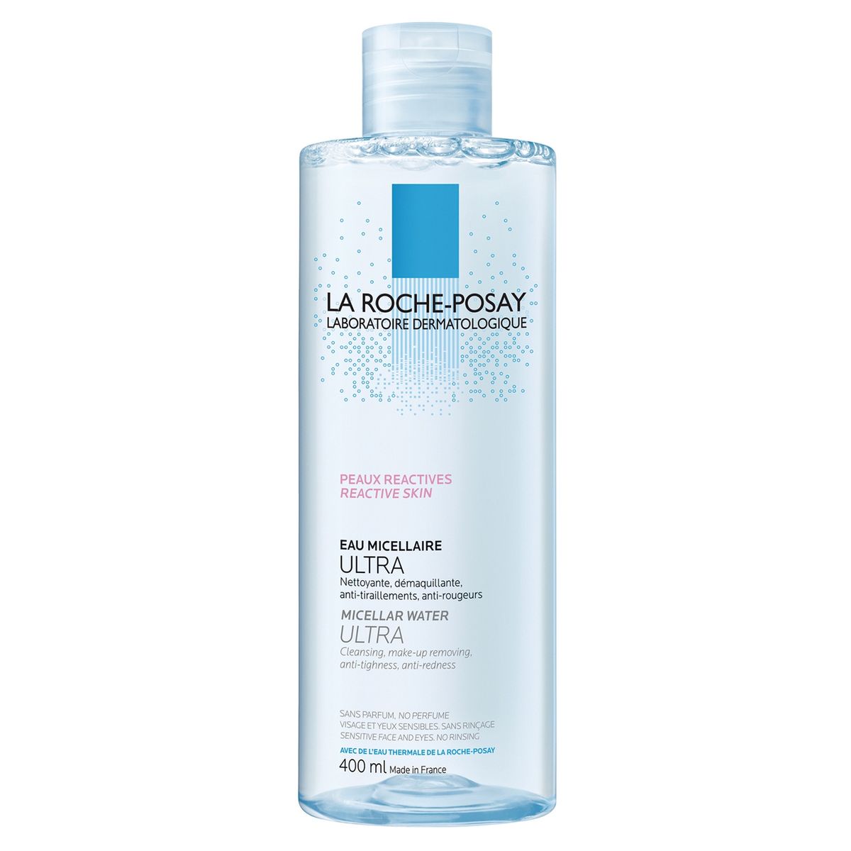 LA ROCHE POSAY - Agua Micelar Ultra Pieles Reactivas 400 Ml La Roche Posay