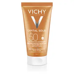 VICHY - Protector Solar Facial Toque Seco Ideal Soleil FPS 50 50 ml