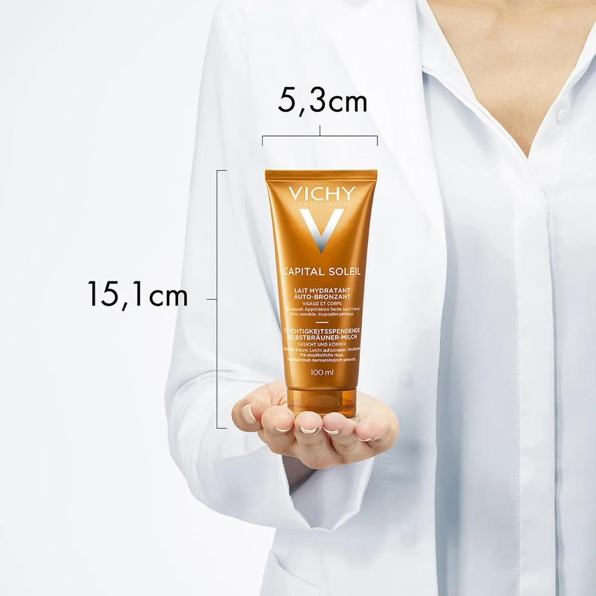 VICHY - Protector Solar Facial Autobronceante Ideal Soleil 100 ml Vichy