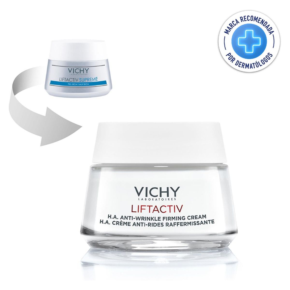 VICHY - Crema de Liftactiv Supreme Piel Seca 50 ml Vichy