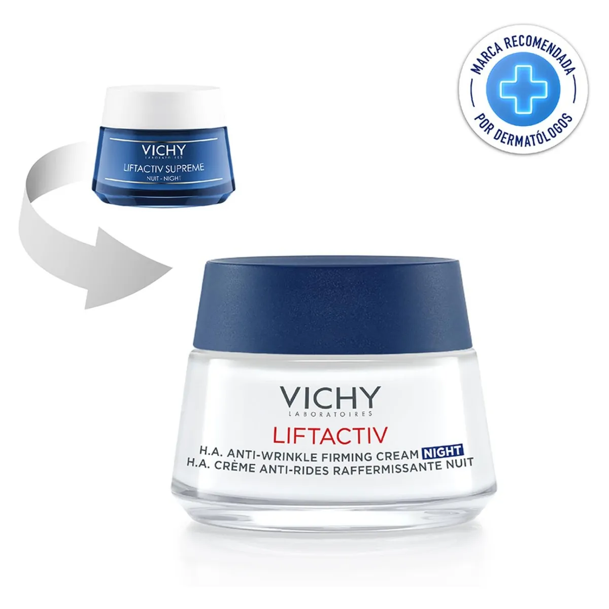 VICHY - Crema Antiedad Liftactiv Supreme Noche 50 ml Vichy