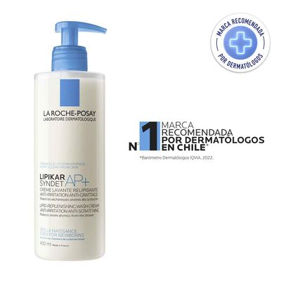 Imagen 2 del producto Limpiador Corporal Lipikar Syndet Ap+ 400 ml