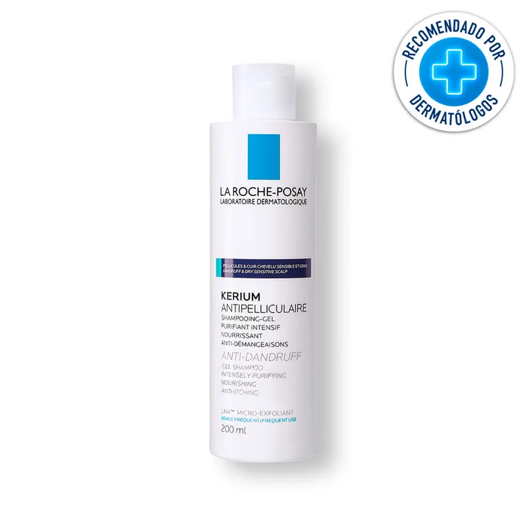 Shampoo Kerium Anti Caspa Grasa 200 Ml