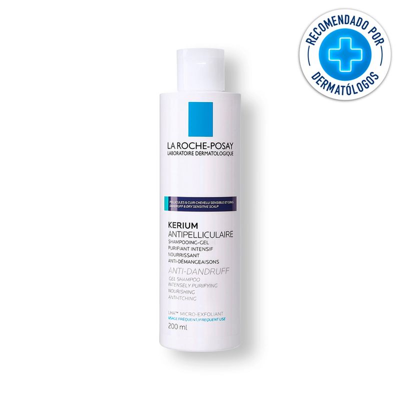 LA ROCHE POSAY - Kerium Anti-Caspa Grasa 200 ML