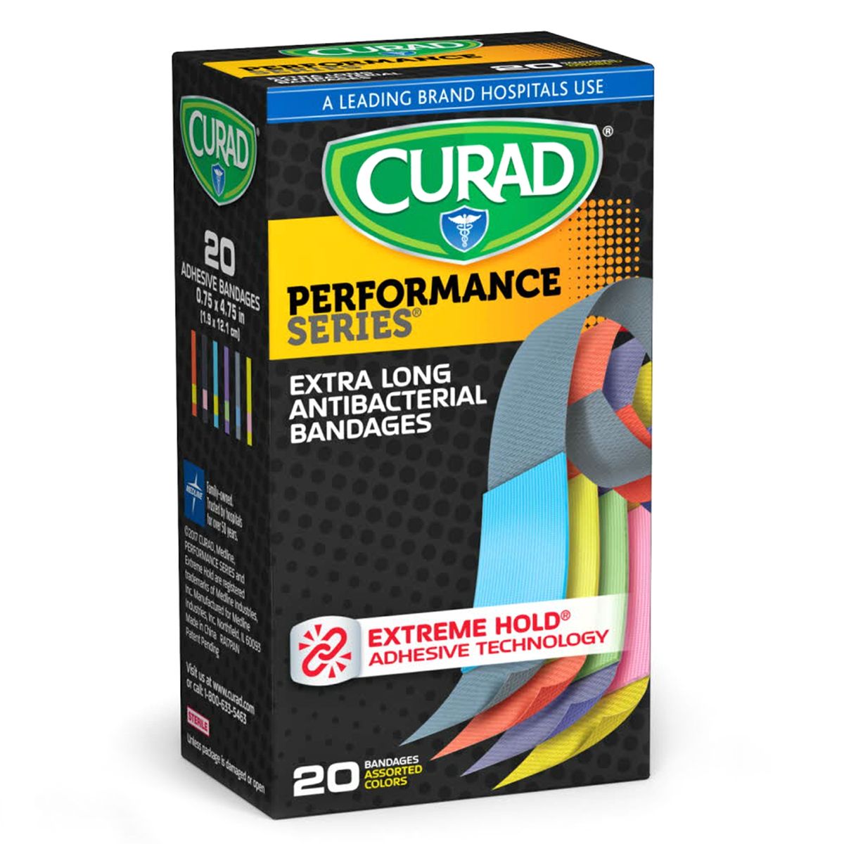 CURAD - Parche Antibac Xl