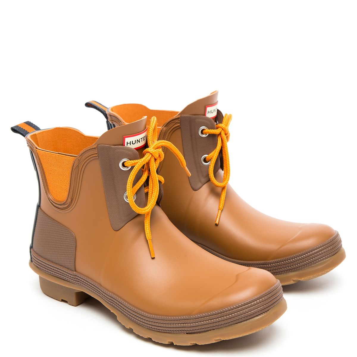 HUNTER - Botín de Agua Mujer Café