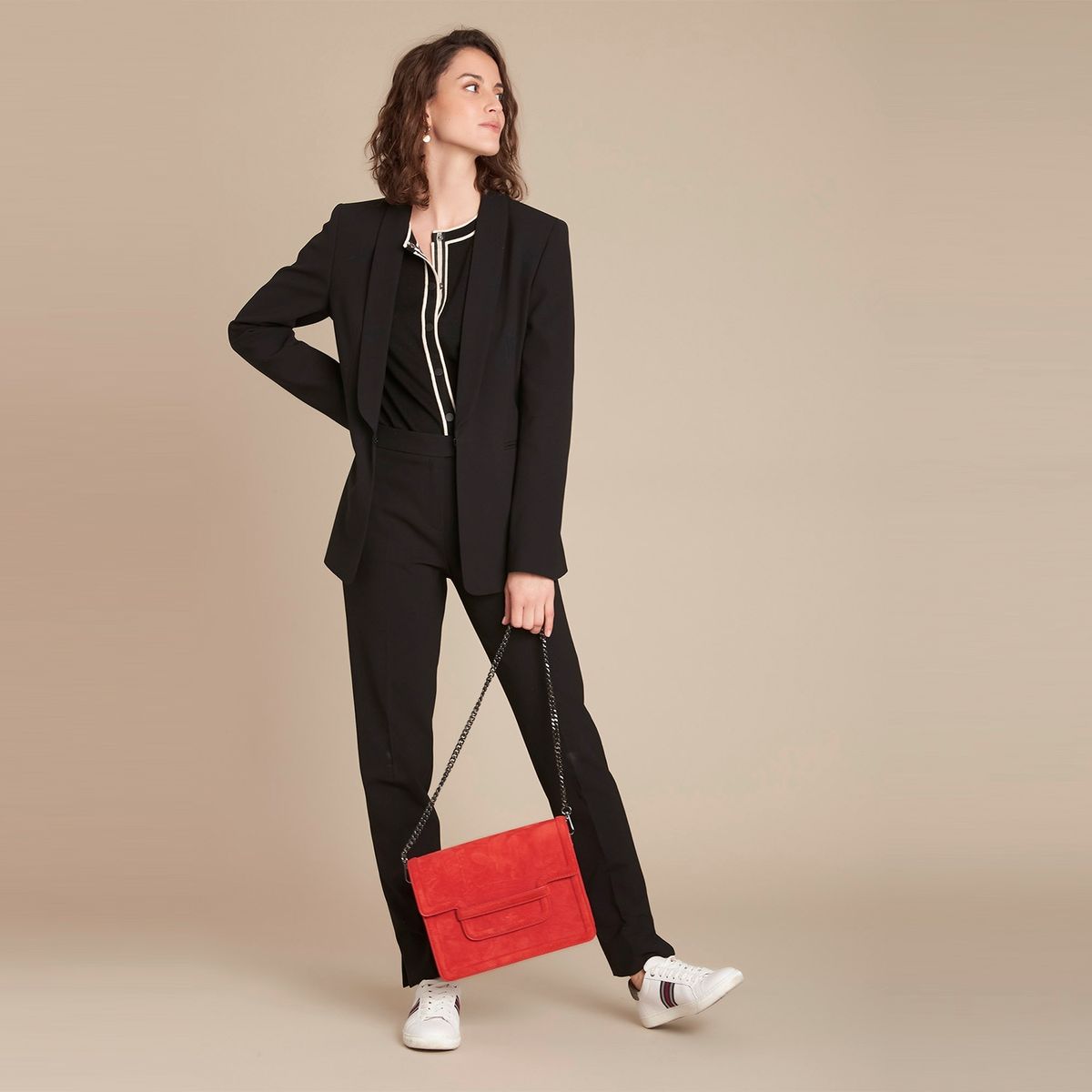 MAISON 123 - Pantalón Sastrero Mujer Maison 123