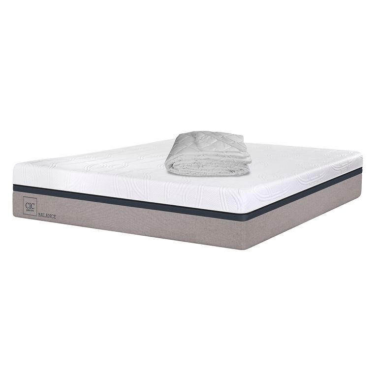 CIC Colchón Balance 2 plazas x 1.90mt + Cubre colchónre